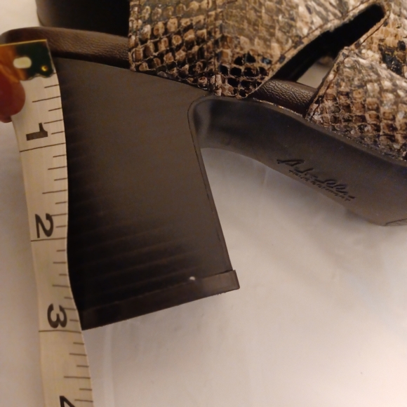 Thick Chunky Heel Sandals - Picture 8 of 12